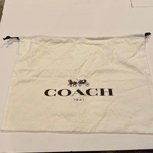 Coach purse dust cover